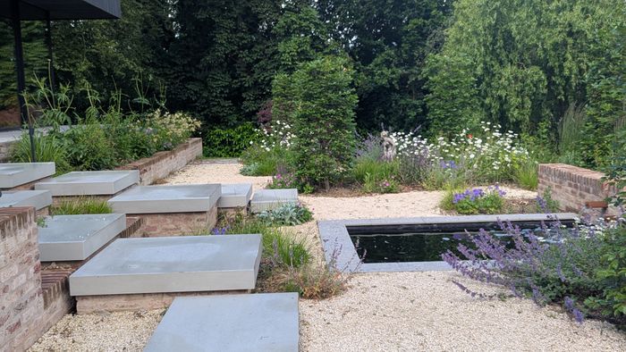 Modern House with Contemporary Garden