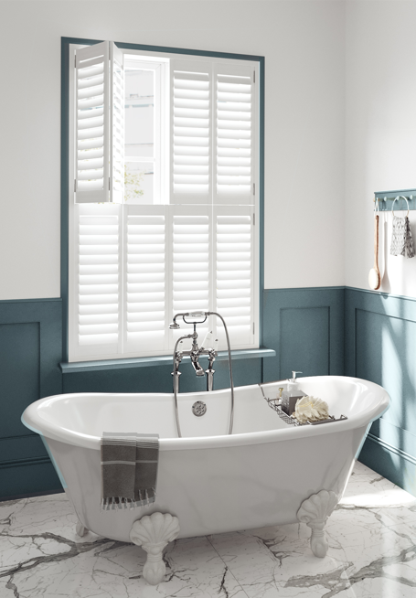 2-4 week Faux Wood Shutters