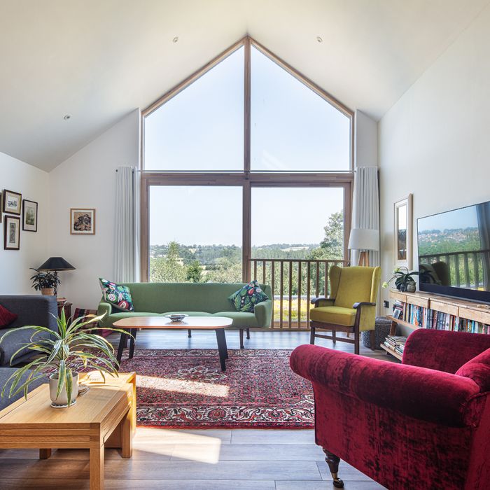A low energy home in a garden plot