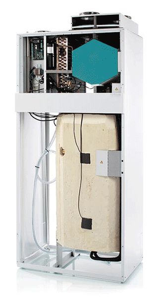 MVHR with Domestic Hot Water and Supplementary space heating and cooling