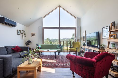 A low energy home in a garden plot
