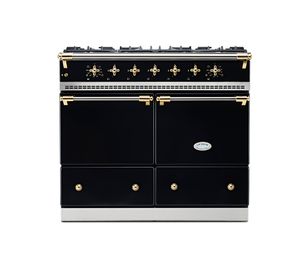 Lacanche Classic Cluny - Black Gloss & Brass 