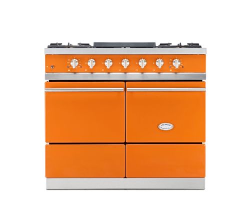Lacanche Modern Cluny - Mandarin & Brushed Stainless Steel