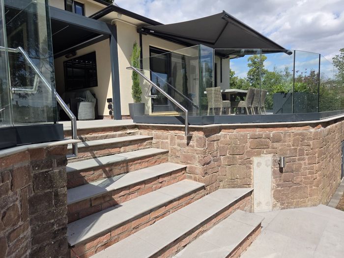 Patio & Terrace Glass Balustrades | Enjoy Your Garden Views