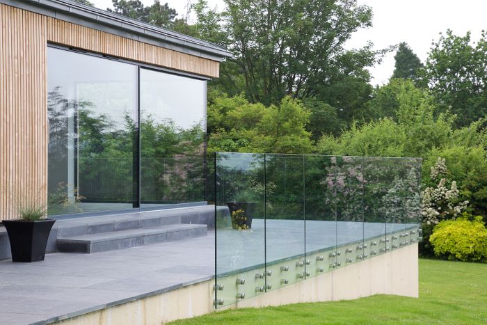 Patio & Terrace Glass Balustrades | Enjoy Your Garden Views