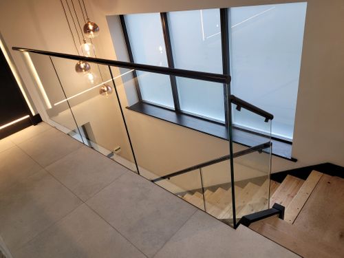 Glass Balustrades for Stair Voids, Landings & Mezzanines