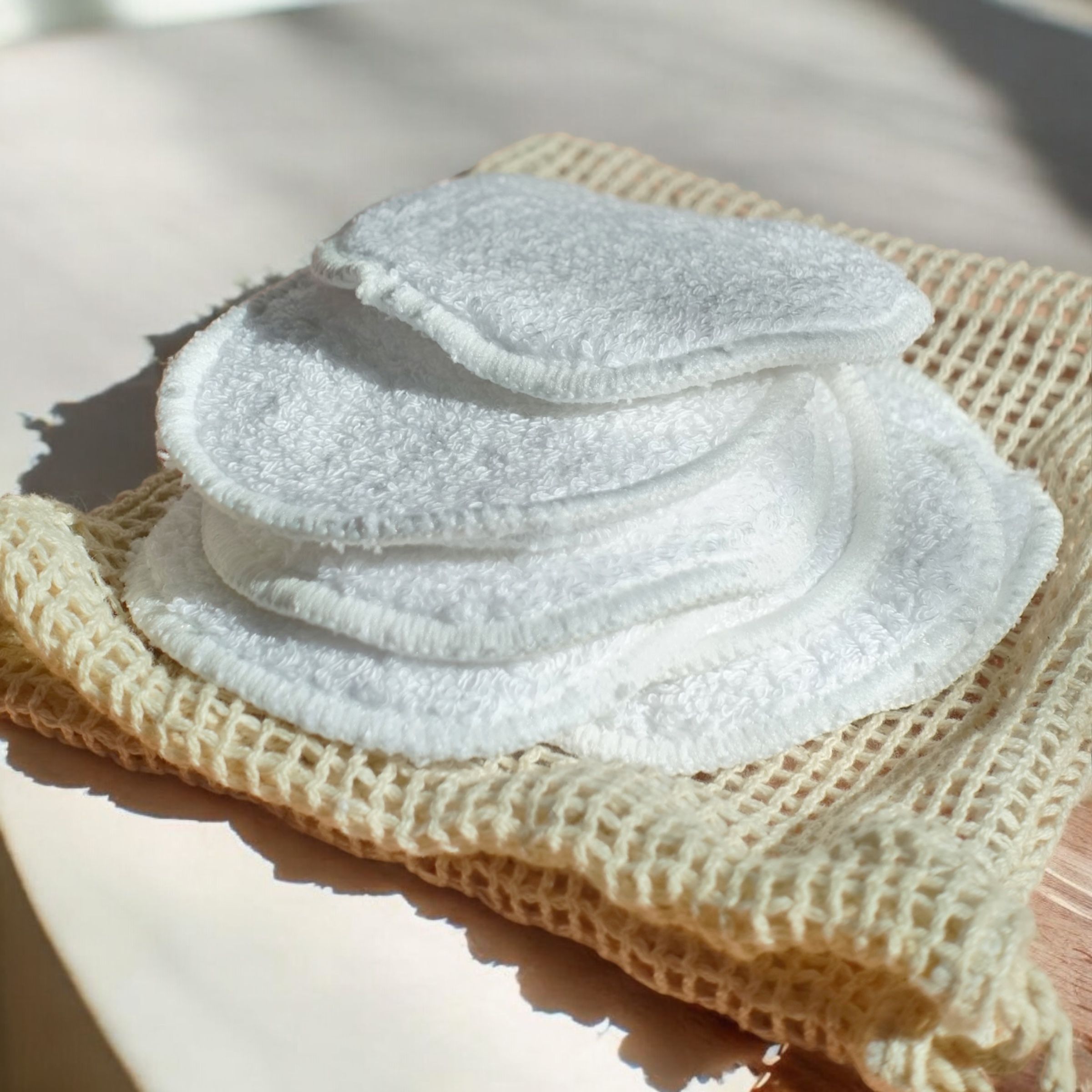 MuslinZ Bamboo Cotton Terry Cleansing Pads