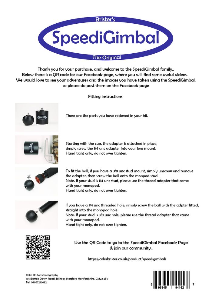 Installation instructions