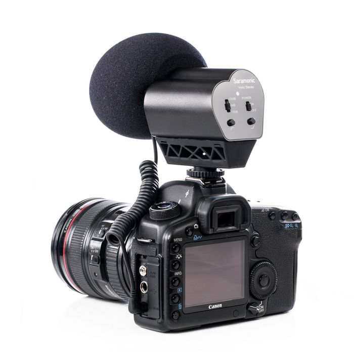 Saramonic Vmic Stereo On-Camera Stereo Microphone