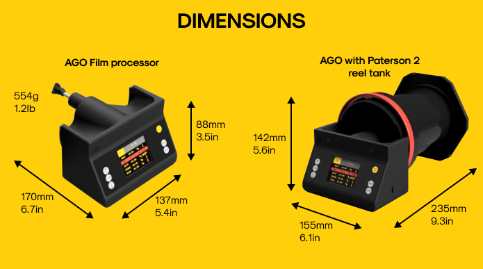 AGO film processor