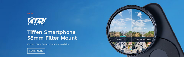 Tiffen Smartphone 58mm Filter Mount