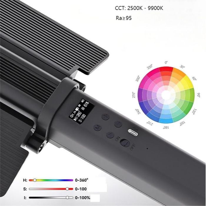 24W RGB Tube Light for Photography, C2