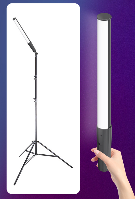 8W Tube Light for Photography, videoshorts, live-stream