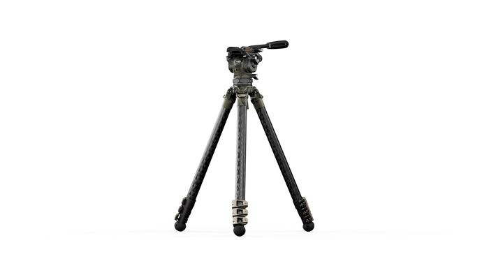 Tilta CT08 75mm Cine Fluid Head with 3-Stage Carbon Fiber Tripod Legs