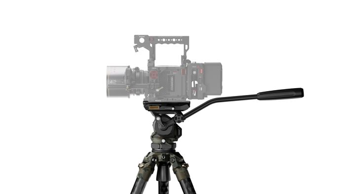 Tilta CT08 75mm Cine Fluid Head with 3-Stage Carbon Fiber Tripod Legs