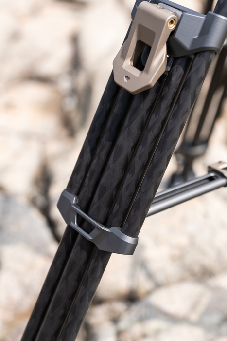Tilta CT12 75mm Cine Fluid Head with 2-Stage One Touch Carbon Fiber Tripod Legs