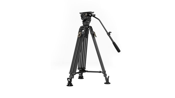 Tilta CT12 75mm Cine Fluid Head with 2-Stage One Touch Carbon Fiber Tripod Legs