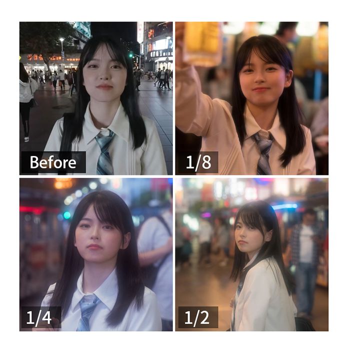 LIPA Cine Filter Mist Filter 1/2 1/4 1/8 1/16