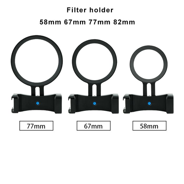 LIPA phone filter holder with 58  67  77 82mm