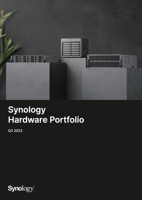 Synology Hardware Portfolio