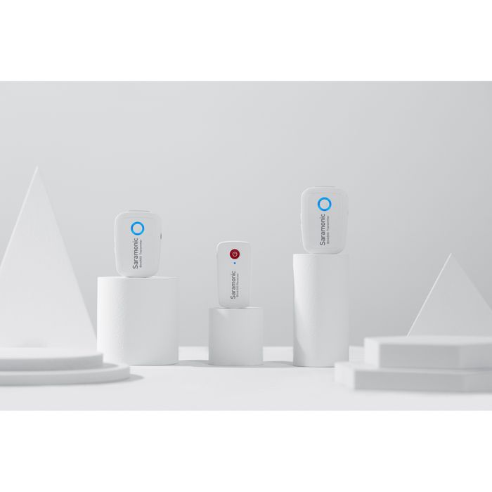 Saramonic Blink 500 B2 Snow White Ultracompact Clip-on Wireless Mic