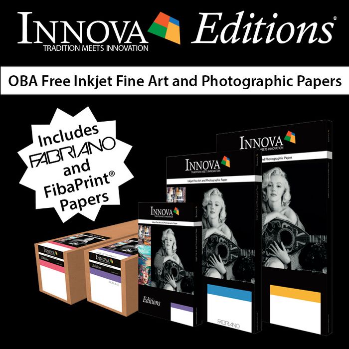 Innova Editions®: OBA Free Inkjet Fine Art and Photo Papers