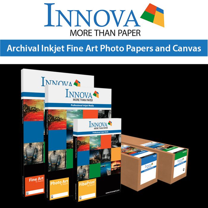 Fine Art, Photo Art and Canvas by Innova: Archival Inkjet Fine Art Photo Papers and Canvases
