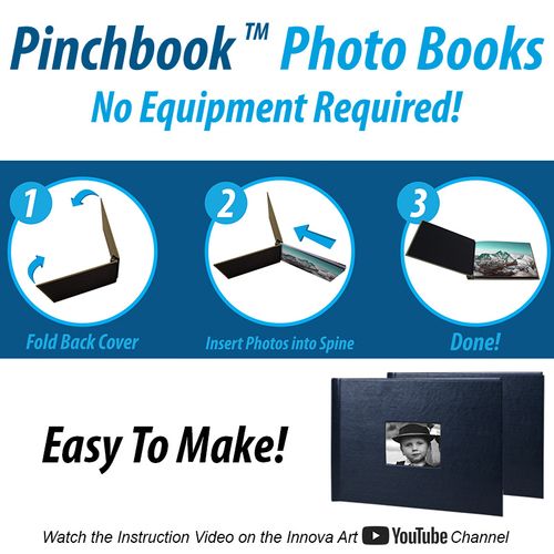 Pinchbook™ Photo Books: Professional Quality Books with Interchangeable Contents