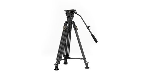 Tilta CT12 75mm Cine Fluid Head with 2-Stage One Touch Carbon Fiber Tripod Legs