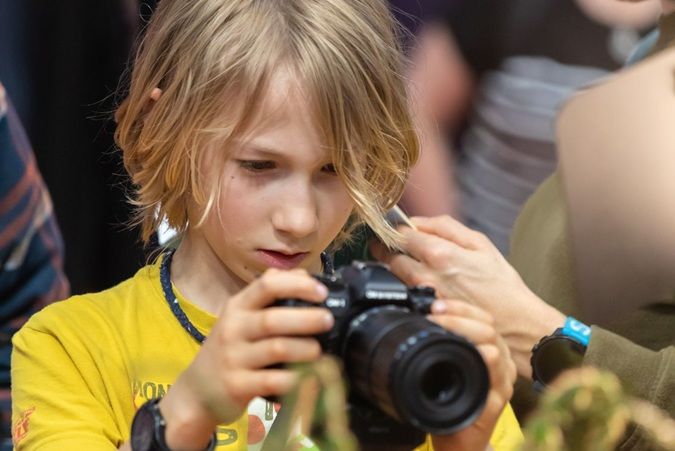 All welcome at #ukphotoshow, young or old!