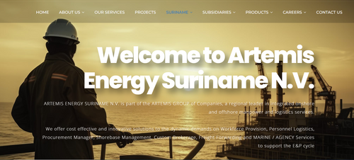 Welcome to Artemis Energy Suriname N.V.