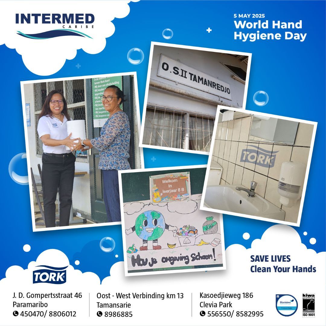 Intermed Caribe Donating to schools