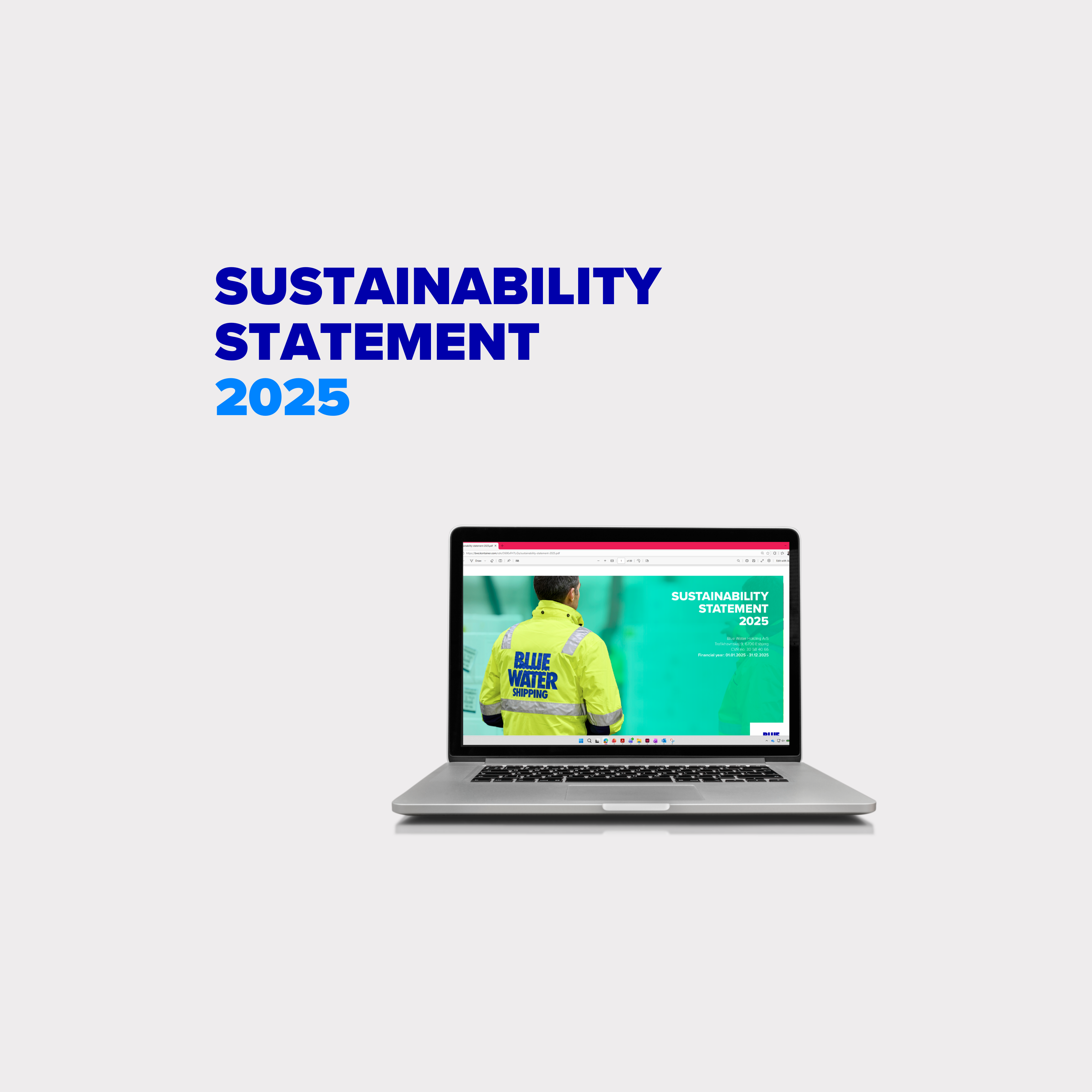 Blue Water’s Sustainability Statement 2025 is now available