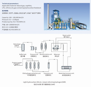 Hydrogen Generation Units H2generation unit (Electrolyzed, Steam methane reforming, Methanol cracking