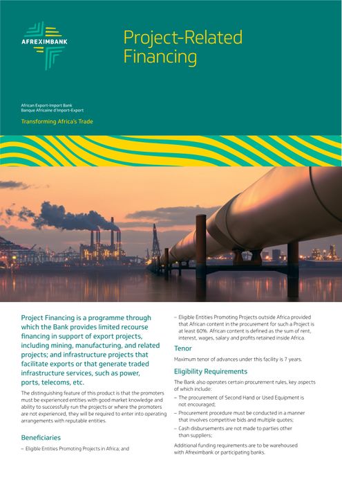 Afreximbank - Project-Related Financing