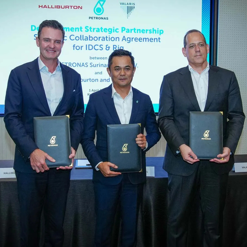 Halliburton enters strategic collaboration agreement for PETRONAS Suriname asset development