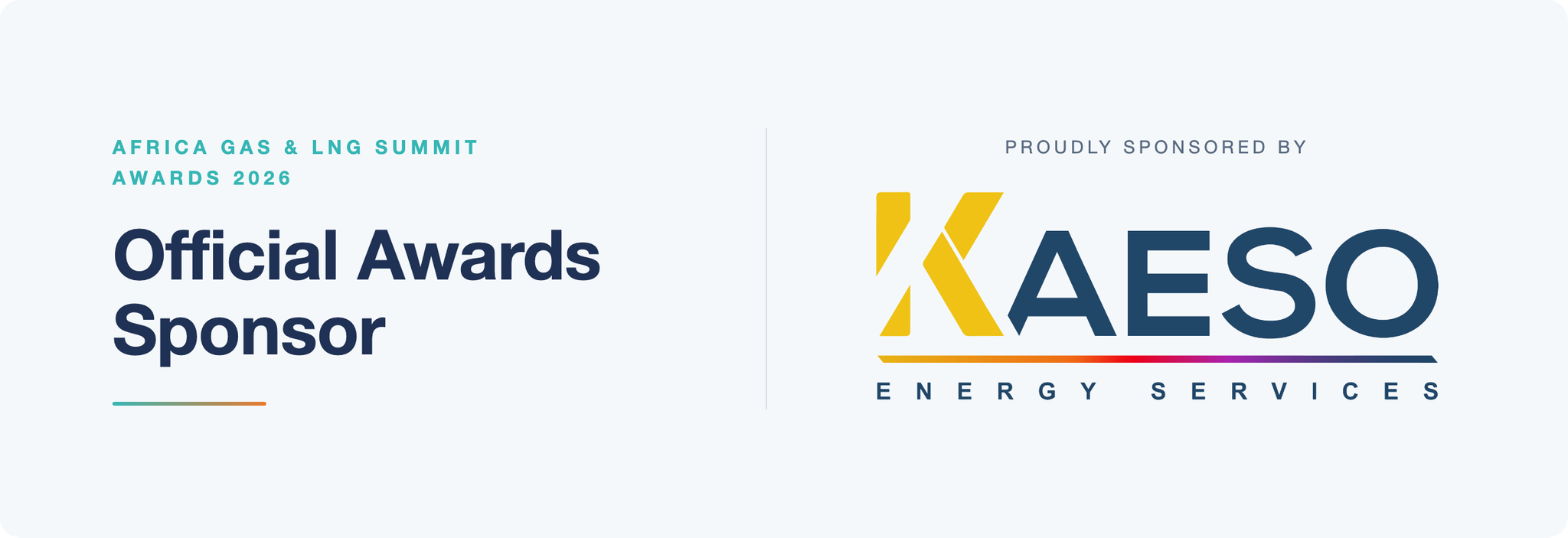 Awards sponsor Kaezo 