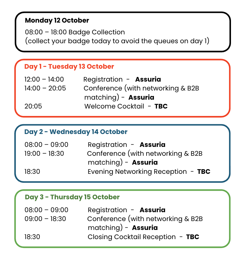 IBC2026 Event At A Glance