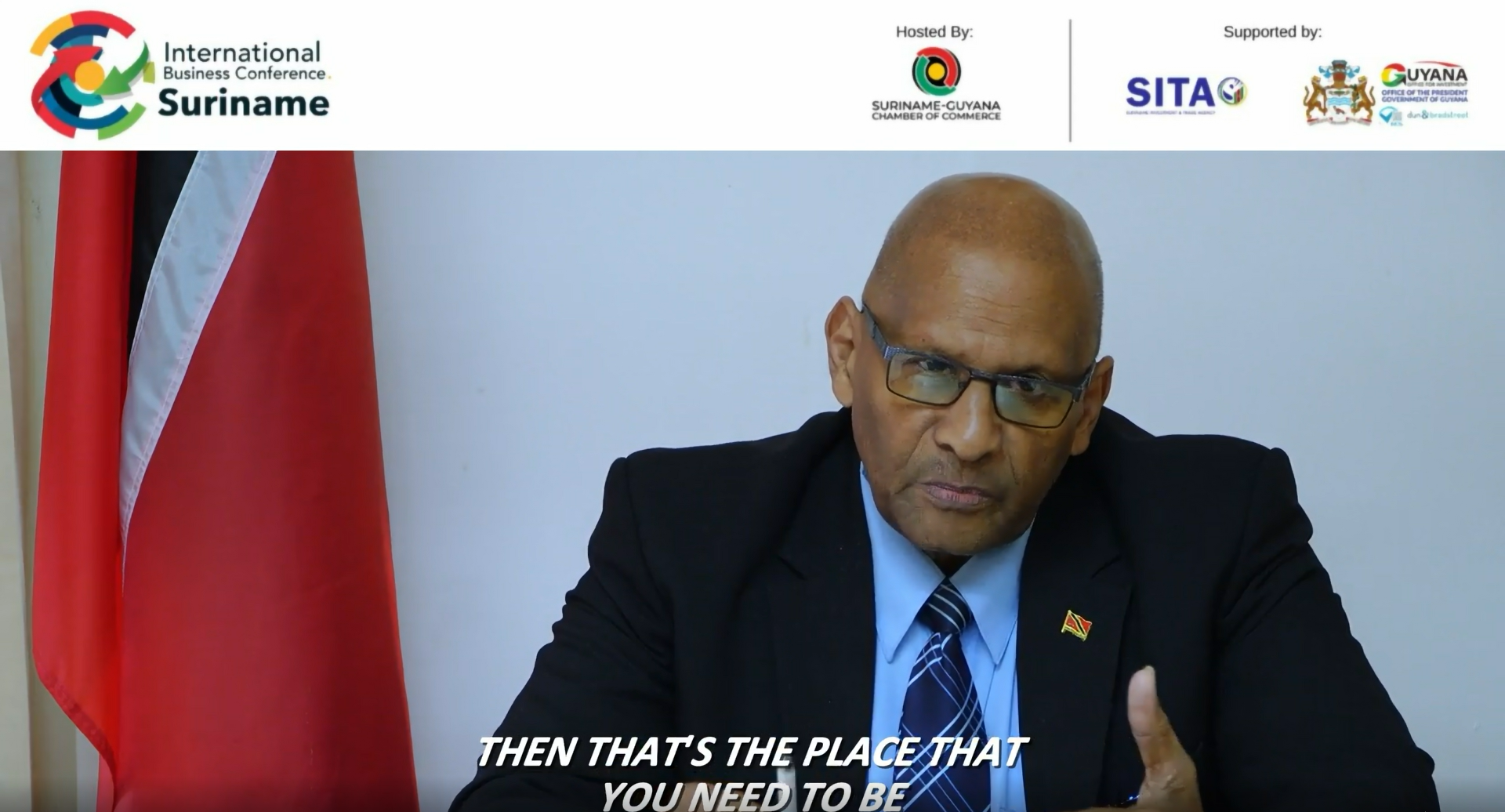 H.E. Conrad Enill Highlights the Importance of Networking at The International Business Conference