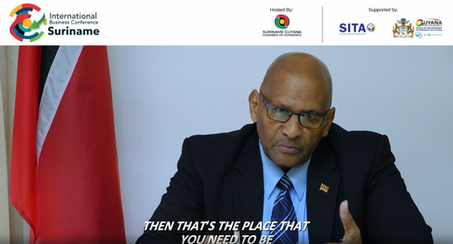 H.E. Conrad Enill Highlights the Importance of Networking at The International Business Conference