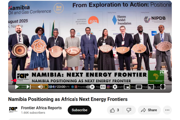 Namibia Positioning as Africa's Next Energy Frontiers