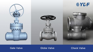 Gate,Globe,Check Valve