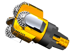 PDC–Roller Cone Hybrid Smart Bit