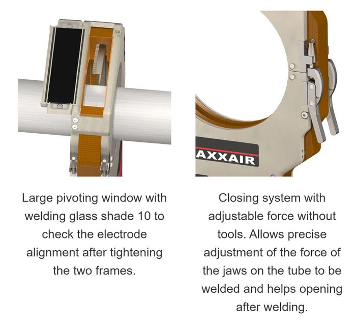 ORBITAL WELDING: CLOSED HEAD - SATFX-115
