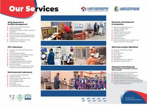 Laser Engineering Oil & Gas Services at a Glance