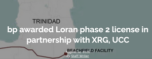 bp awarded Loran phase 2 license in partnership with XRG, UCC