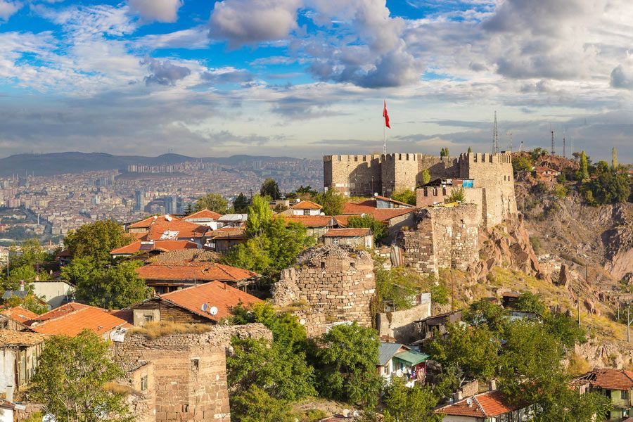 Ankara cityscape during the ADIS international roadshow
