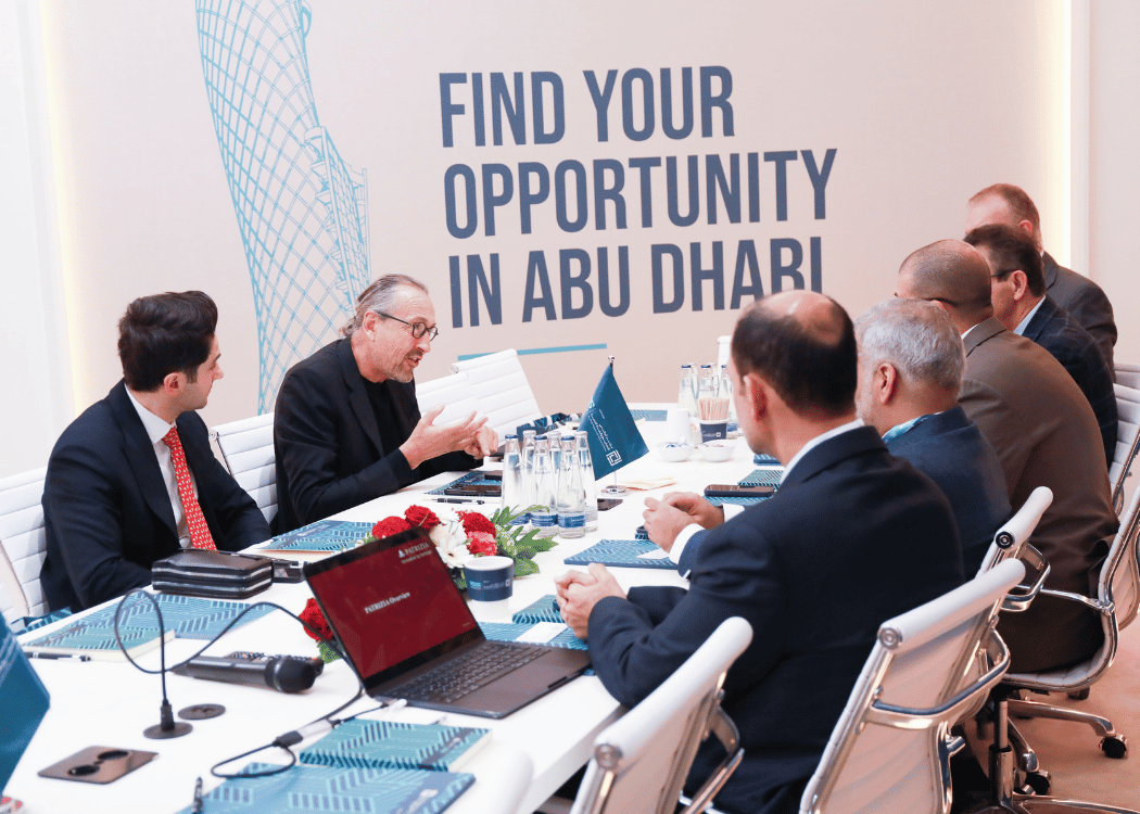 Business discussions at the Munich roadshow