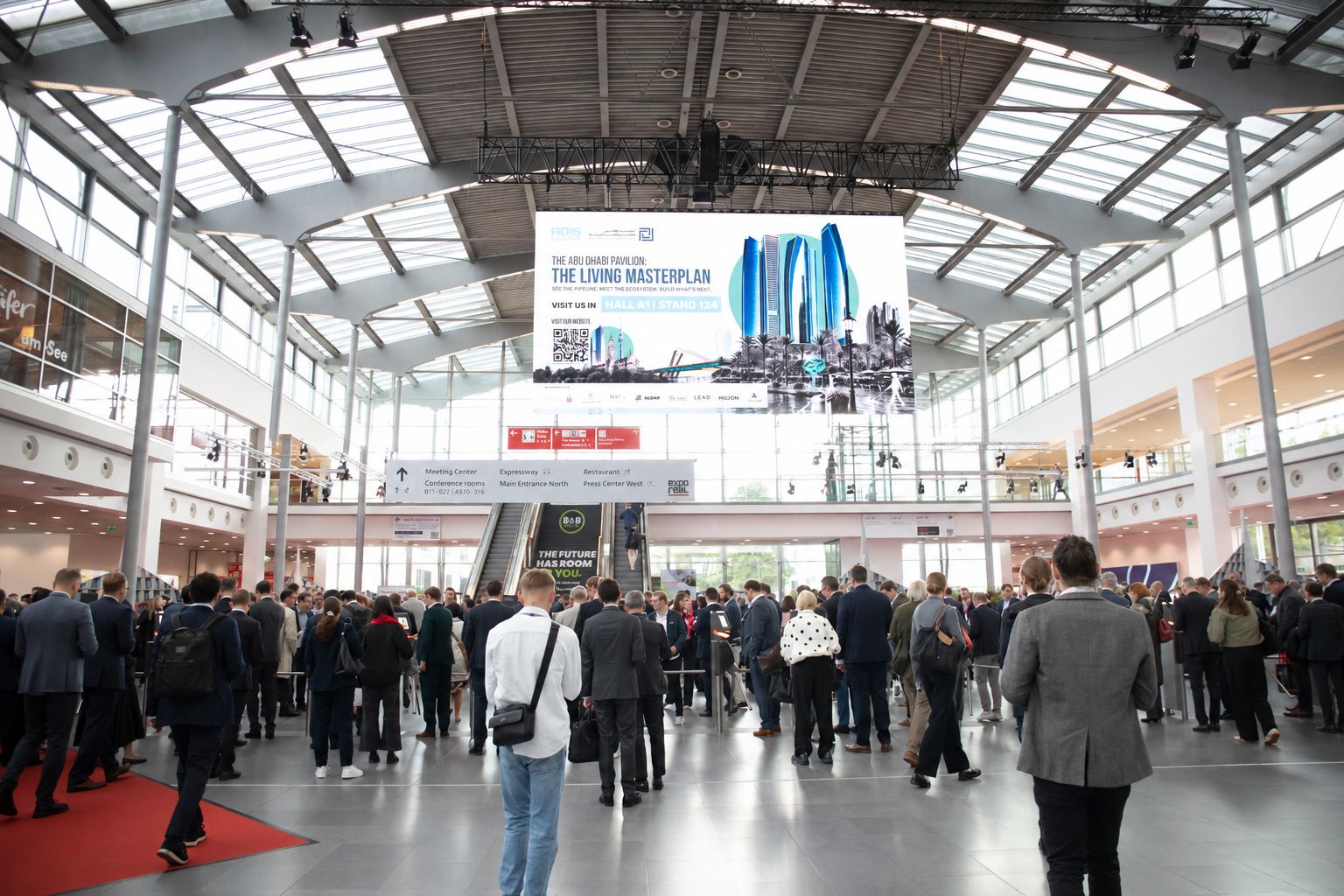 Abu Dhabi Pavilion at EXPO REAL in Munich