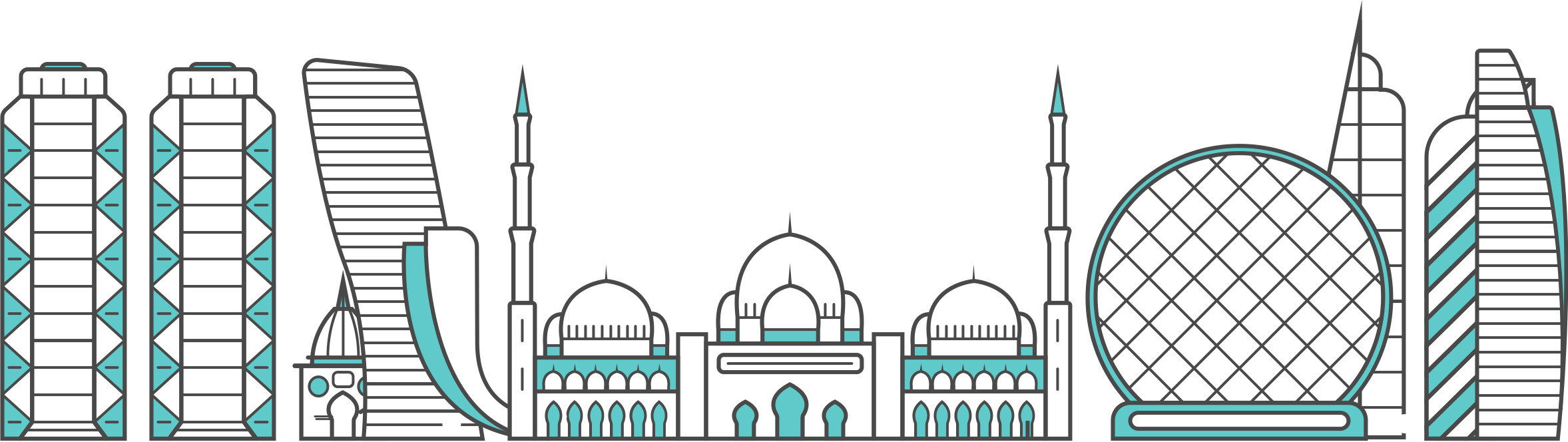 Abu Dhabi Skyline